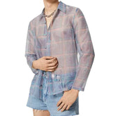 Long Sleeve Sheer Shirt